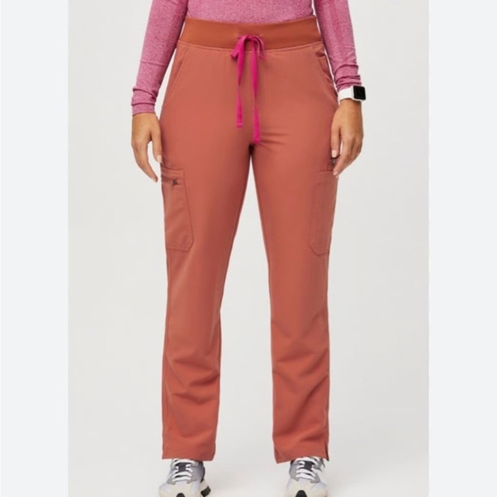 Figs High Waisted Yola Skinny Scrub Pants size S
